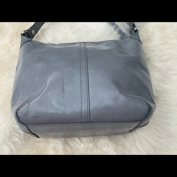 Light grey Coach leather handbag - Picture 8 of 11
